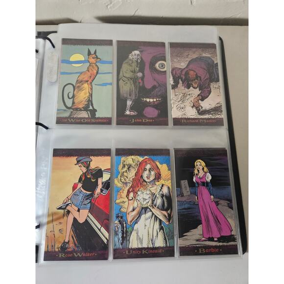 1994 Sandman Trading Cards Complete Set 1-90 - Picture 13 of 15